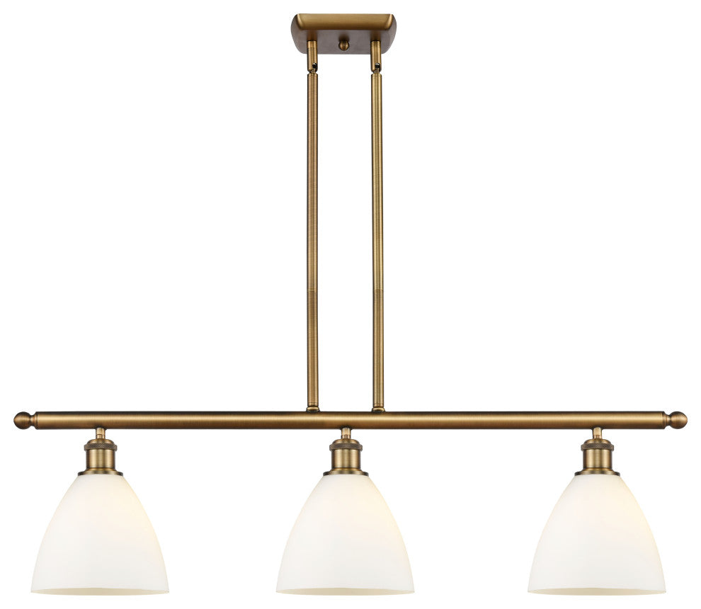 Innovations 516-3I-BB-GBD-751 3 Light Island Light, Brushed Brass
