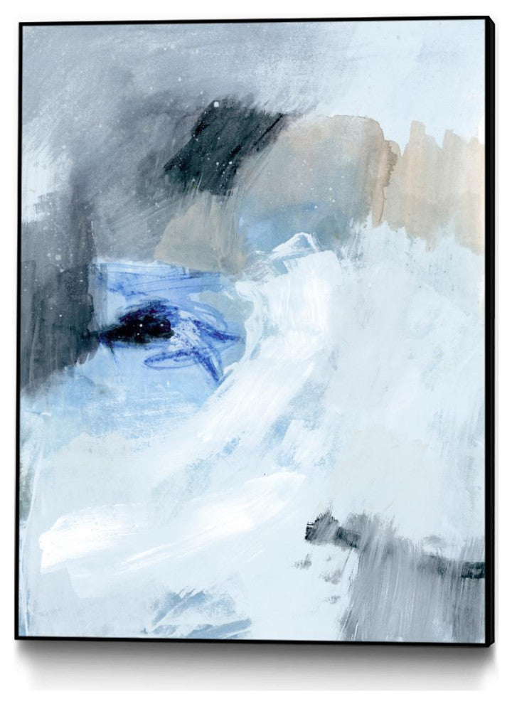 "Welle I" Framed Canvas by Giant Art 24"x32"