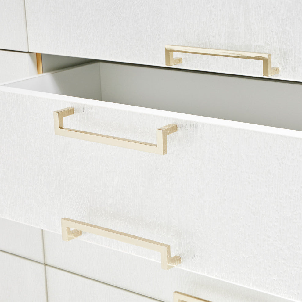 Palm Gate Dresser, Cloud White