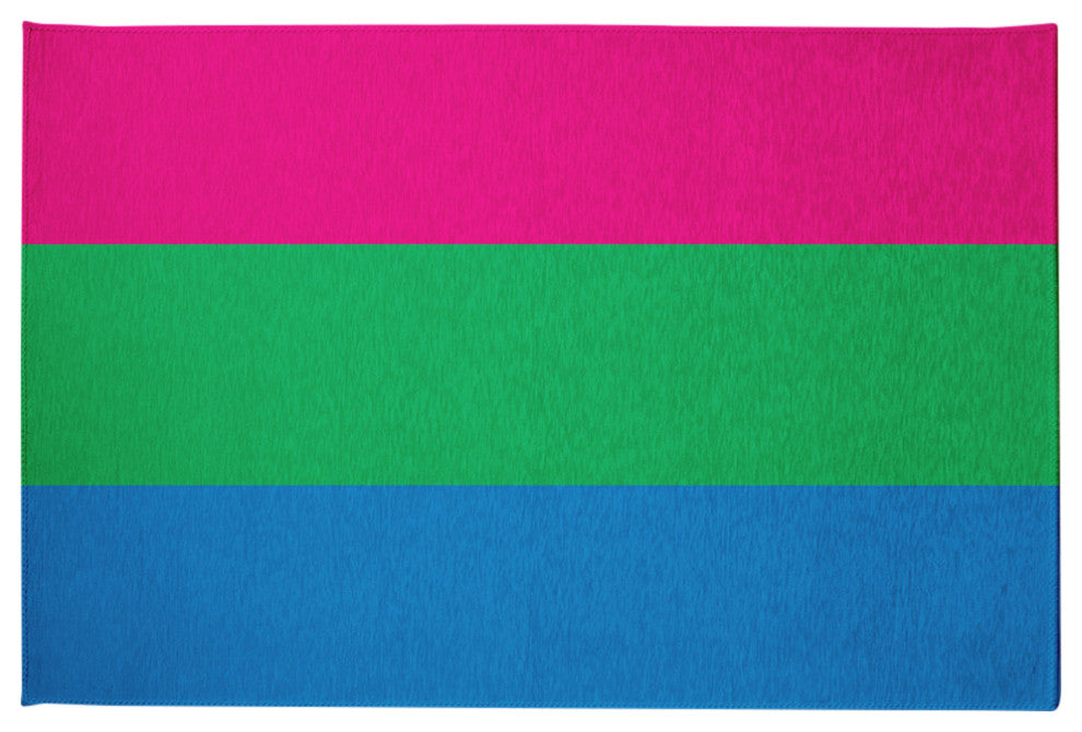 Polysexual Chenille Rug, Polysexual, 2'x3'
