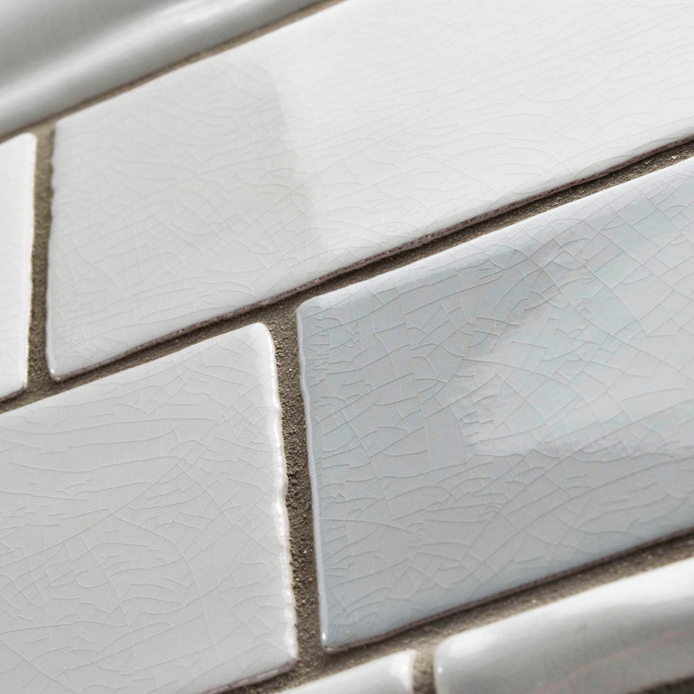 Alaska Craquelle Gris Ceramic Wall Tile