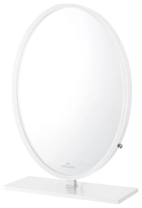 Heiress Pro Vanity Mirror, White, Led Strip Light