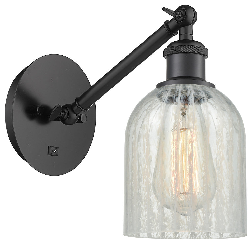 Innovations 317-1W-BK-G2511-LED 1-Light Sconce, Matte Black