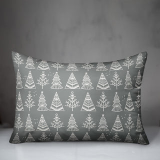 Christmas Tree Pattern 14"x20" Throw Pillow Cover