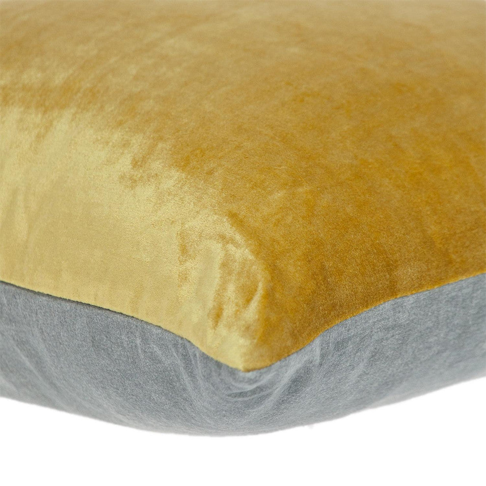 Parkland Collection Nerine Yellow Throw Pillow