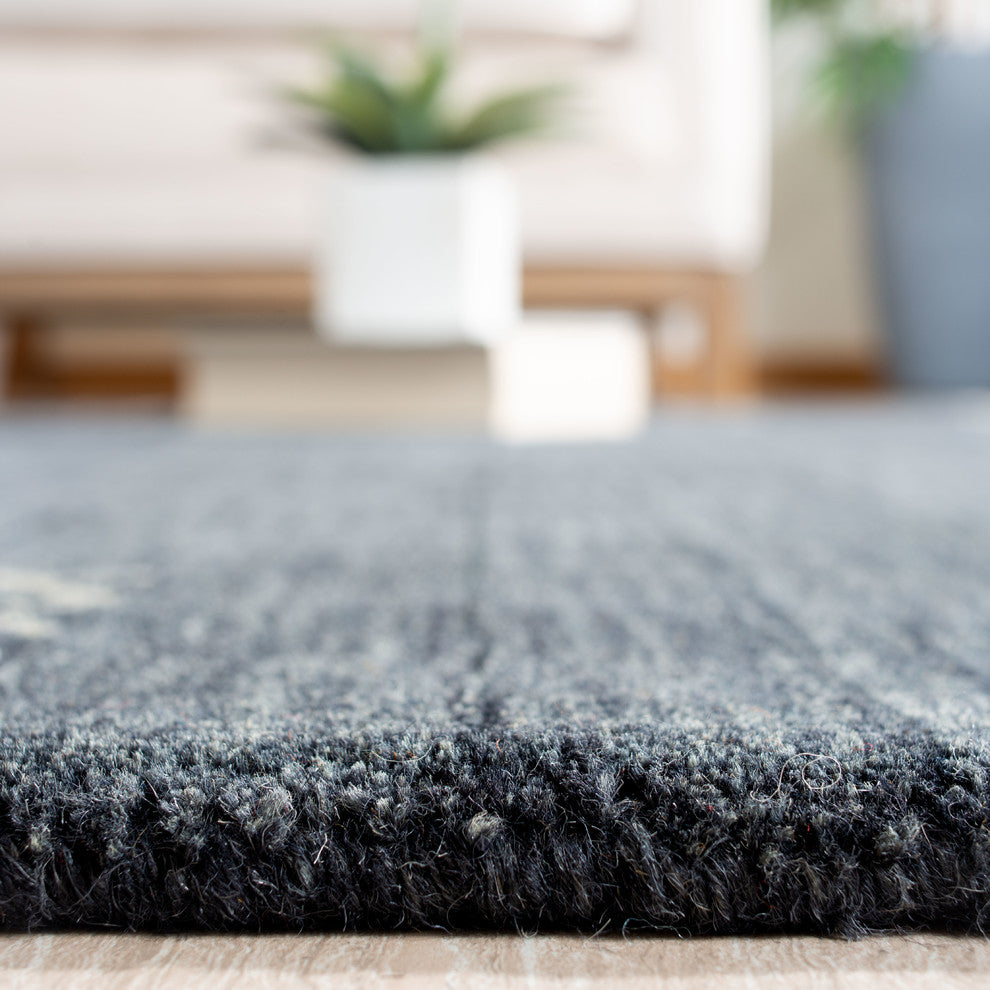 Safavieh Himalaya Collection HIM597 Rug, Charcoal, 8' X 10'