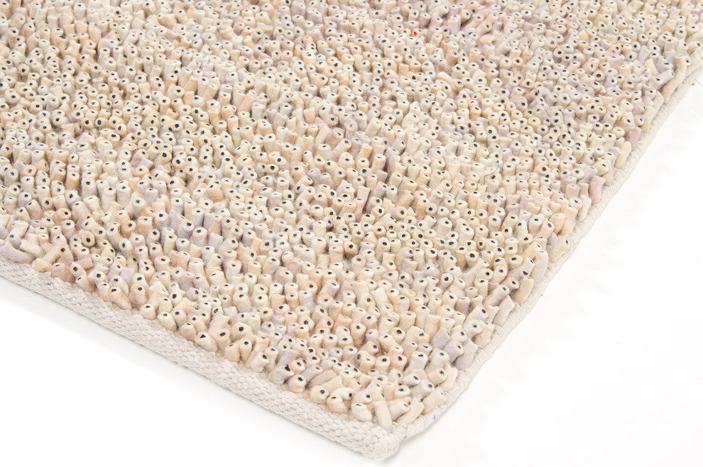 Ambiance Contemporary Area Rug, Beige, 5''x7''6" Rectangle