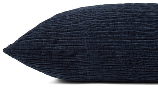 Loloi Pillow, Navy, 22''x22'', Cover With Poly