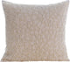 Ecru Ivory Toss Pillow Covers Pearl 20"x20" Cotton Linen, Pearl Haven