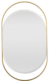 Brass Frame Mirror
