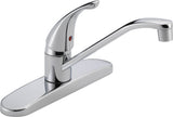 Delta Core Single Handle Kitchen Faucet, Chrome, P110LF