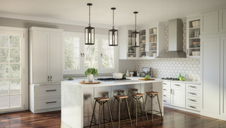 Quoizel WVR1507 Westover 7"W Mini Pendant - Antique Brass