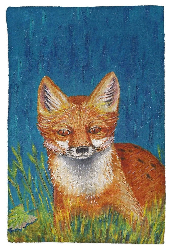 Red Fox Kitchen Towel - Two Sets of Two (4 Total)