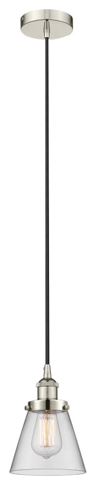 Innovations 616-1PH-PN-G62 1-Light Mini Pendant, Polished Nickel