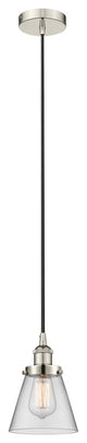Innovations 616-1PH-PN-G62 1-Light Mini Pendant, Polished Nickel