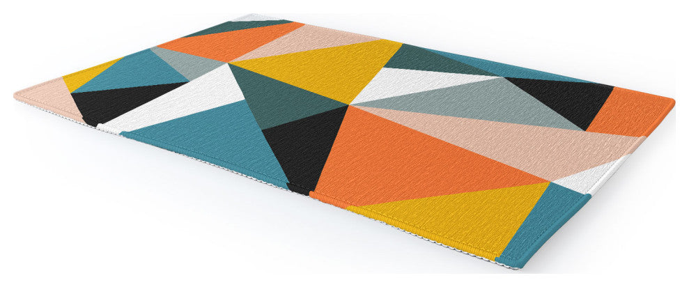 The Old Art Studio Modern Geometric 36 Area Rug