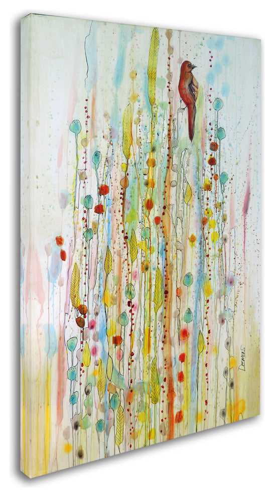 Sylvie Demers 'Pause 2' Canvas Art, 19 x 12