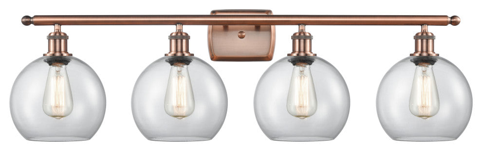 Innovations Lighting 516-4W-AC-G122-8-LED 4 Light 36" Bath Vanity Light