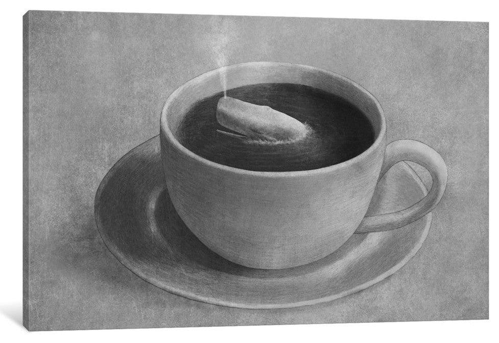 "Whale In A Teacup" by Terry Fan, 26x18x1.5