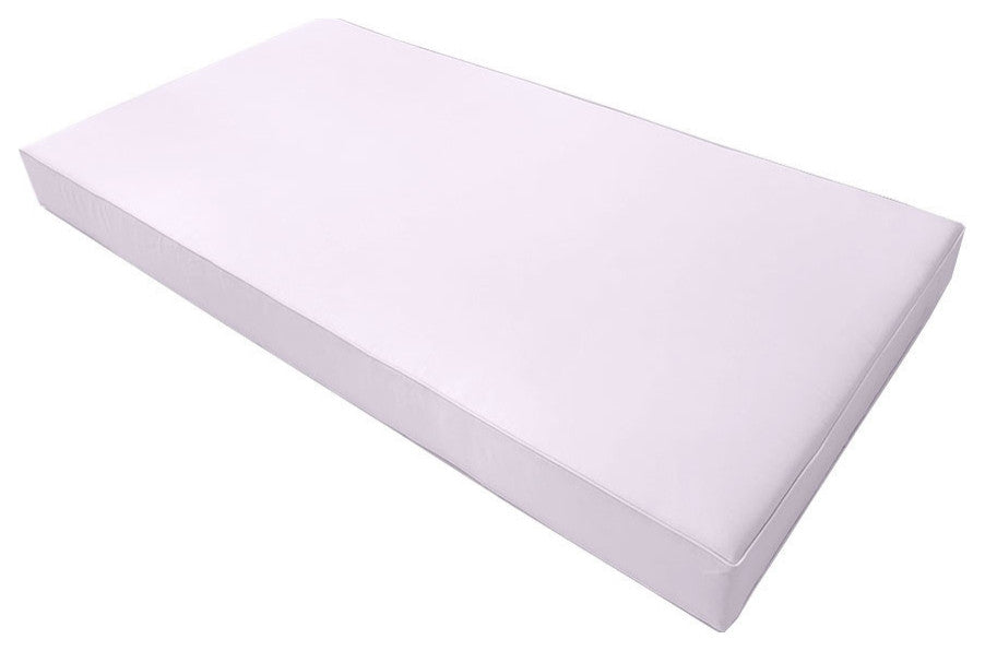Style6 Twin-XL Pipe Trim Outdoor Mattress Bolster Slip Cover COMPLETE SET AD107
