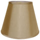 18" Pale Brown Empire Deep Slanted No Slub Lampshade