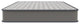 Capri Comfortable Sleep CertiPUR-US Certified Spring Mattress, Mattress in a Box, Gray, Twin Extra Long