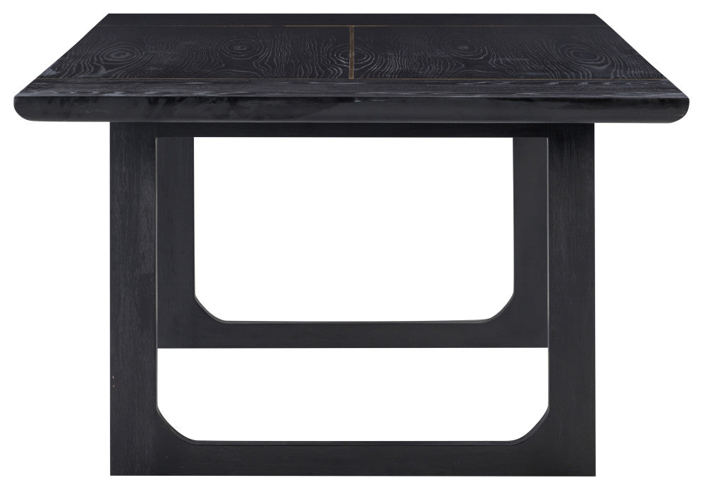 Shiloh Black Ash Rectangular Dining Table