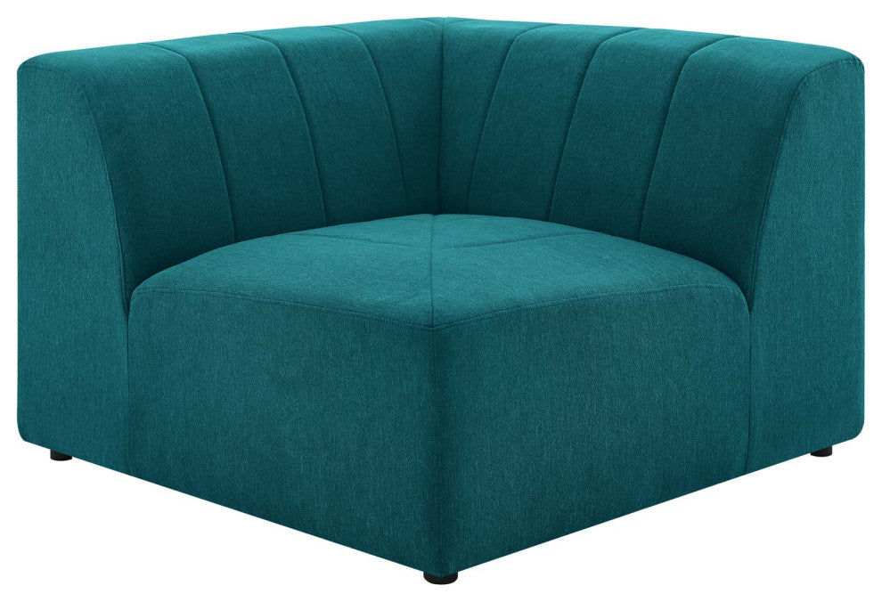 Sectional Sofa Set, Fabric, Teal Blue, Modern, Living Lounge Hotel Hospitality