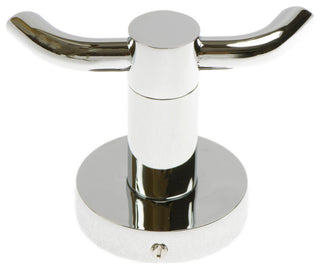 Venezia Series Double Robe Hook, Chrome