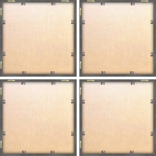 Fly Like a Butterfly Quadriptych, Set of 4, 18x18 Panels