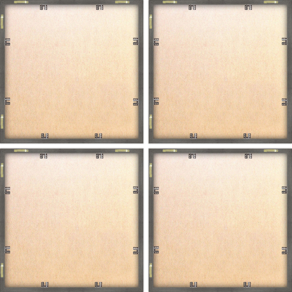 Fly Like a Butterfly Quadriptych, Set of 4, 18x18 Panels