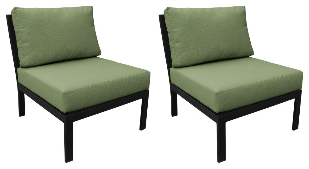 kathy ireland Madison Ave. Armless Sofa 2 Per Box in Forest