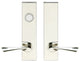 Breeze Lever, Tubular Dummy Entry, Dummy Cylinder, LH, Polished Stainless Steel
