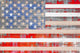 "American Dream" Painting Print on White Wood, 45"x30"