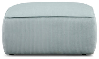 Travie Ottoman, Light Green