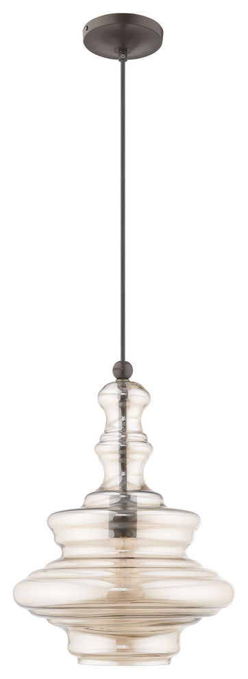 Livex Lighting English Bronze 1-Light Mini Pendant