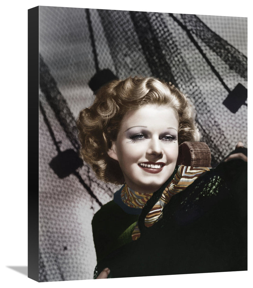 "Jean Harlow" Stretched Canvas Giclee by Hollywood Photo Archive, 18"x22"