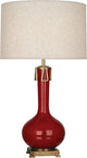 Robert Abbey RA-OX992 1-Light Table Lamp, Athena