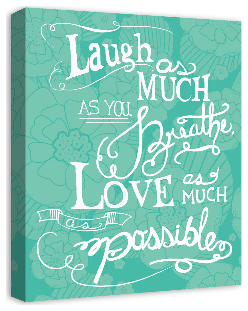 Love Much 16x20 Canvas Wall Art