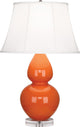 Robert Abbey RA-A675 1-Light Table Lamp, Double Gourd