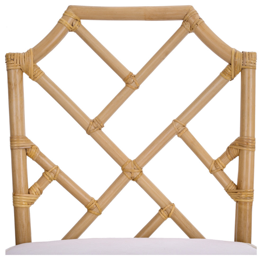 Kara Rattan Counter Stool, Set of 2, Natural