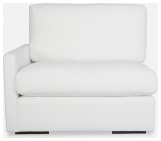 Uttermost Refuge Arctic White Left Arm Facing Sofa
