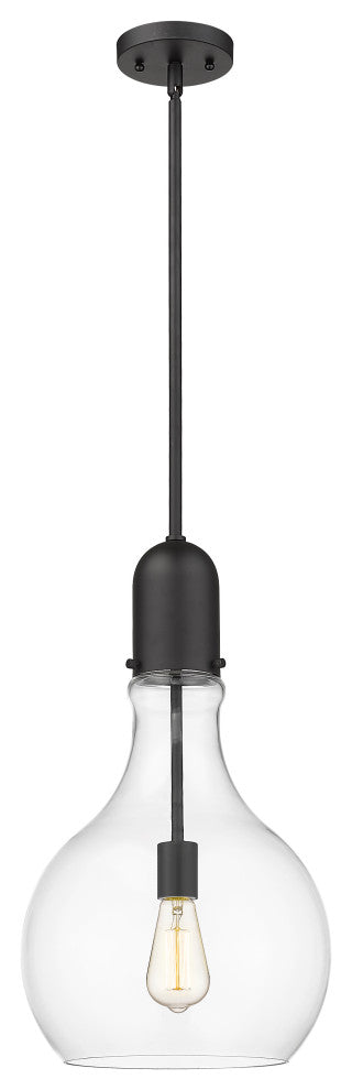 Innovations Lighting 492-1S-BK-G582-12-LED 1 Light 11.75" Mini Pendant