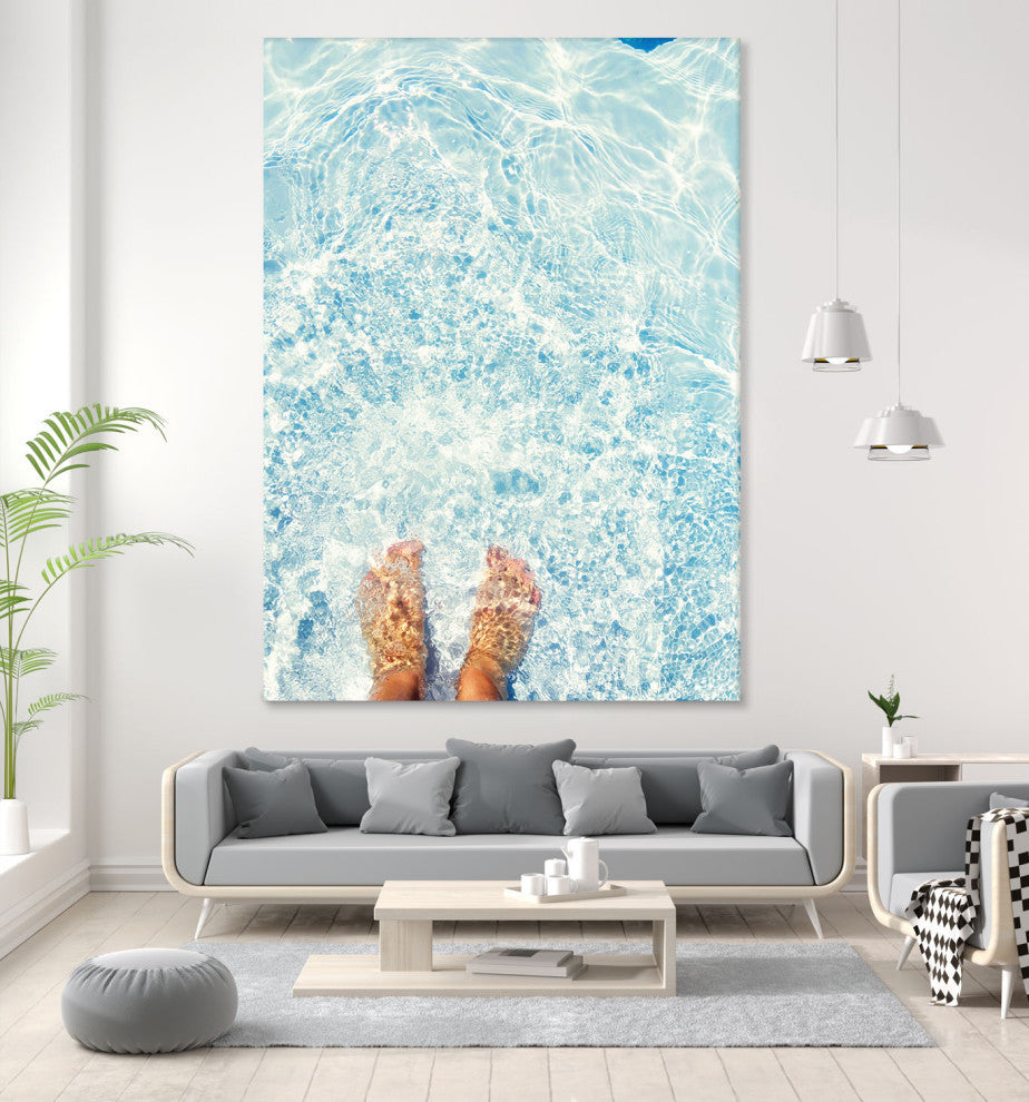 Relaxed Feet - 72 x 54 by Sarah Jane