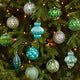 Holiday Lux Shatterproof, 12 Count Xmas Tree Ornaments, 100mm W/ Re-Useable Box