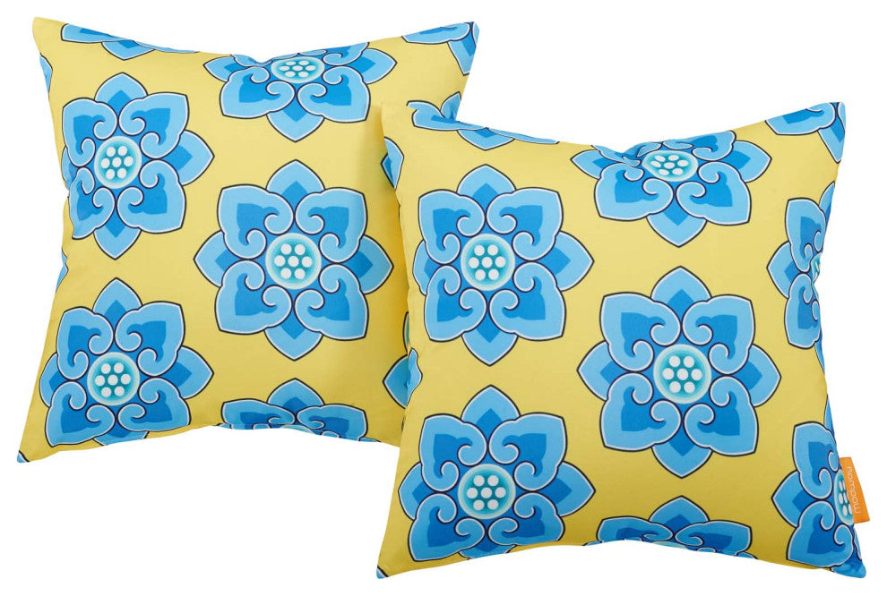 Modway Two Piece Outdoor Patio Pillow Set EEI-2401-COR