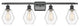 Innovations 516-4W-BK-G652-6-LED 4-Light Bath Vanity Light, Matte Black