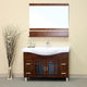 48" Single Sink Vanity, Wood, Walnut