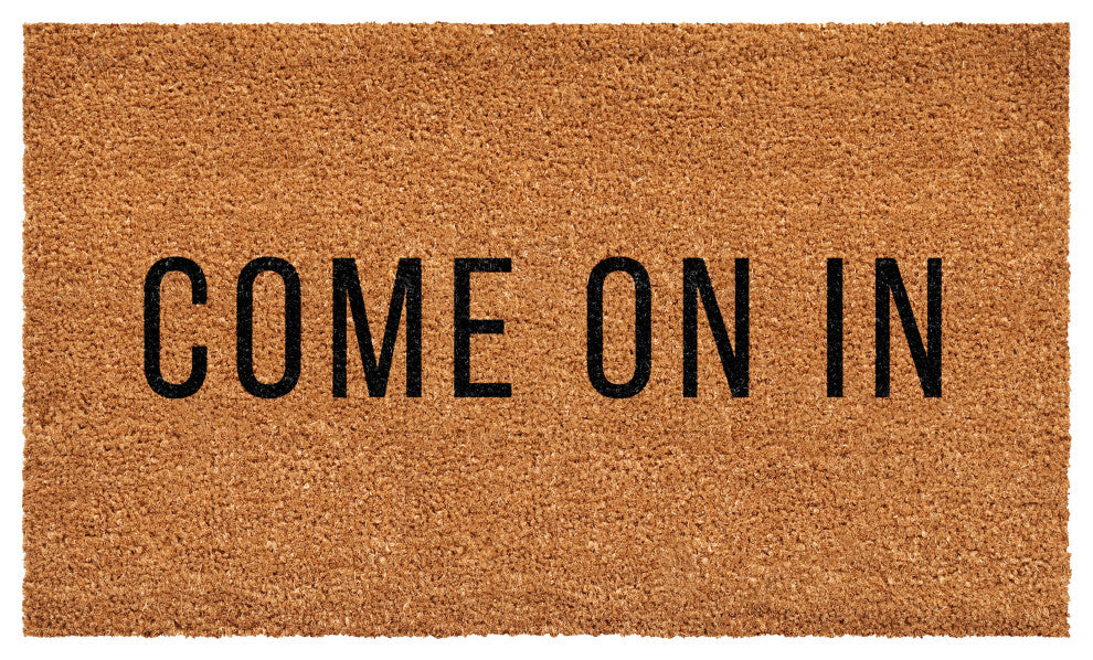 Calloway Mills Come on, Doormat, 12"x24"