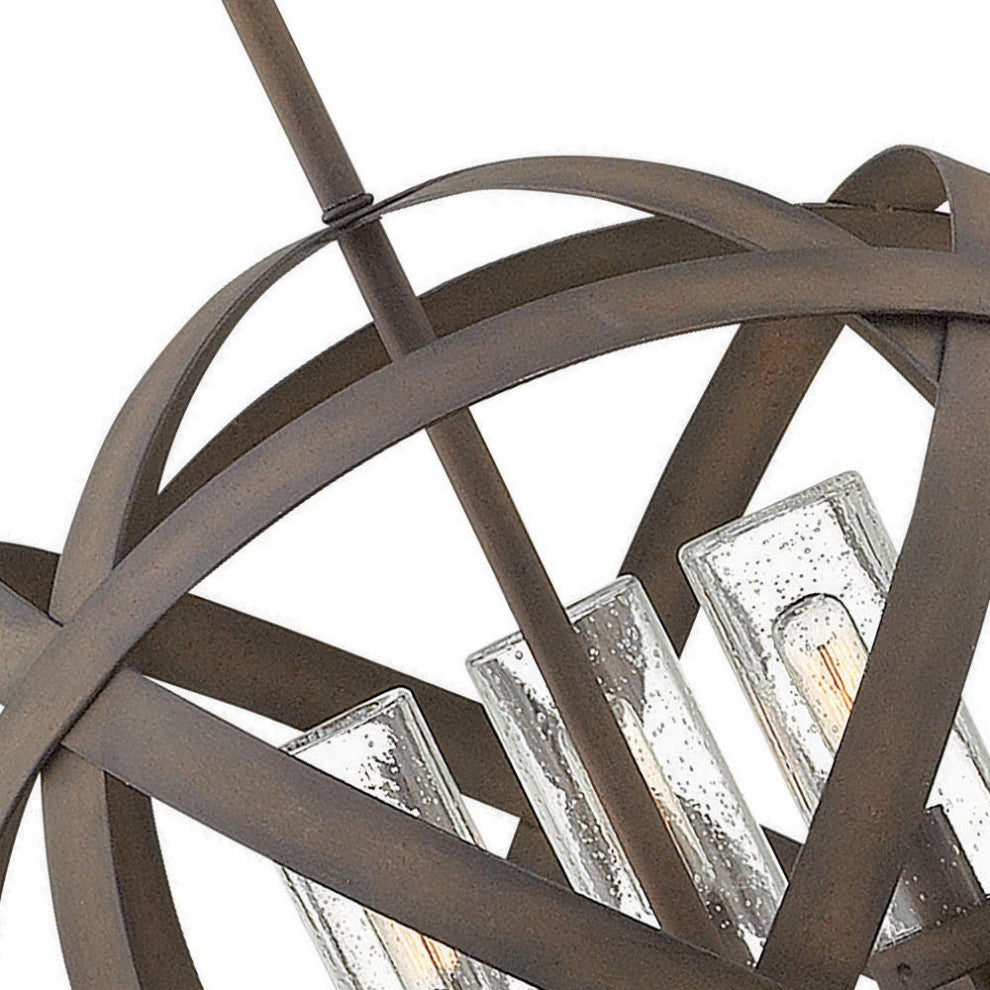 Hinkley Carson Large Orb, Vintage Iron